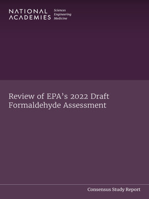cover image of Review of EPA's 2022 Draft Formaldehyde Assessment